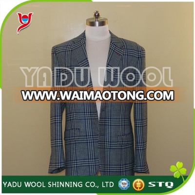 Men's check pattern suit Custom suit/business wear/garment for men