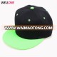 OEM high quality twill cotton multiple colors plastic buckle 6 panel blank snapback