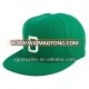 Wholesale green printing hip hop falt baseball cap